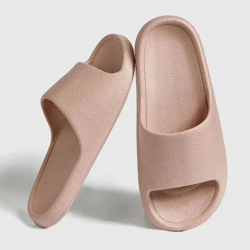 Soft Womens Slide Sandals - Comfortable Slip Resistant Shoes