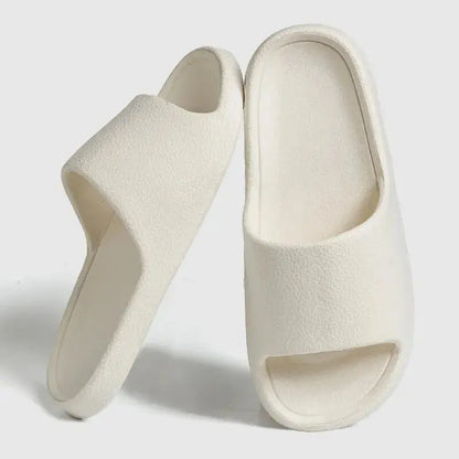 Soft Womens Slide Sandals - Comfortable Slip Resistant Shoes