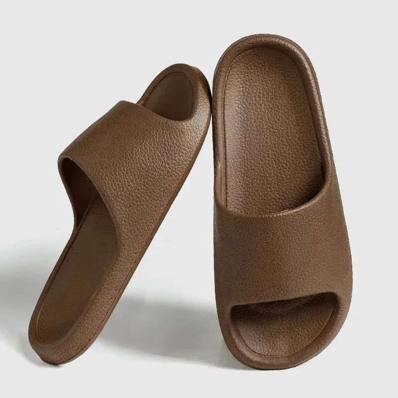 Soft Womens Slide Sandals - Comfortable Slip Resistant Shoes