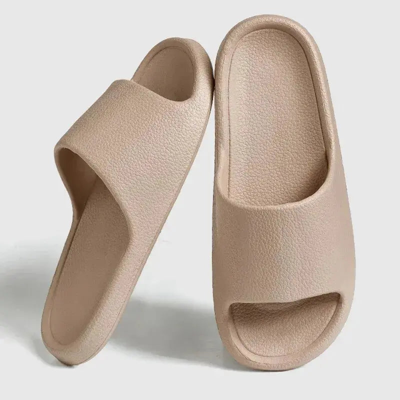 Soft Womens Slide Sandals - Comfortable Slip Resistant Shoes