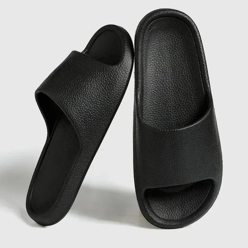 Soft Womens Slide Sandals - Comfortable Slip Resistant Shoes