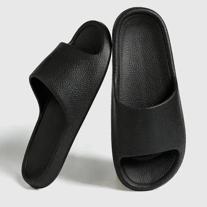 Soft Womens Slide Sandals - Comfortable Slip Resistant Shoes