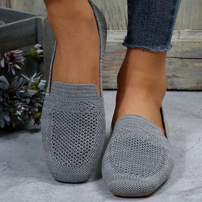Comfortable White Slip On Women's Shoes