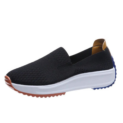 Comfortable Women's Slip-On Sneakers with Arch Support