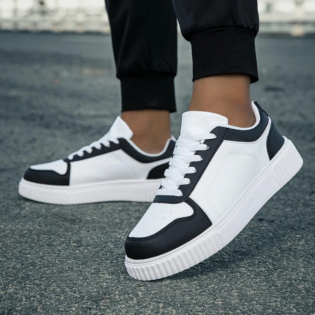 Soft Comfortable Women's Sneakers - Grip Sole Walking Shoes