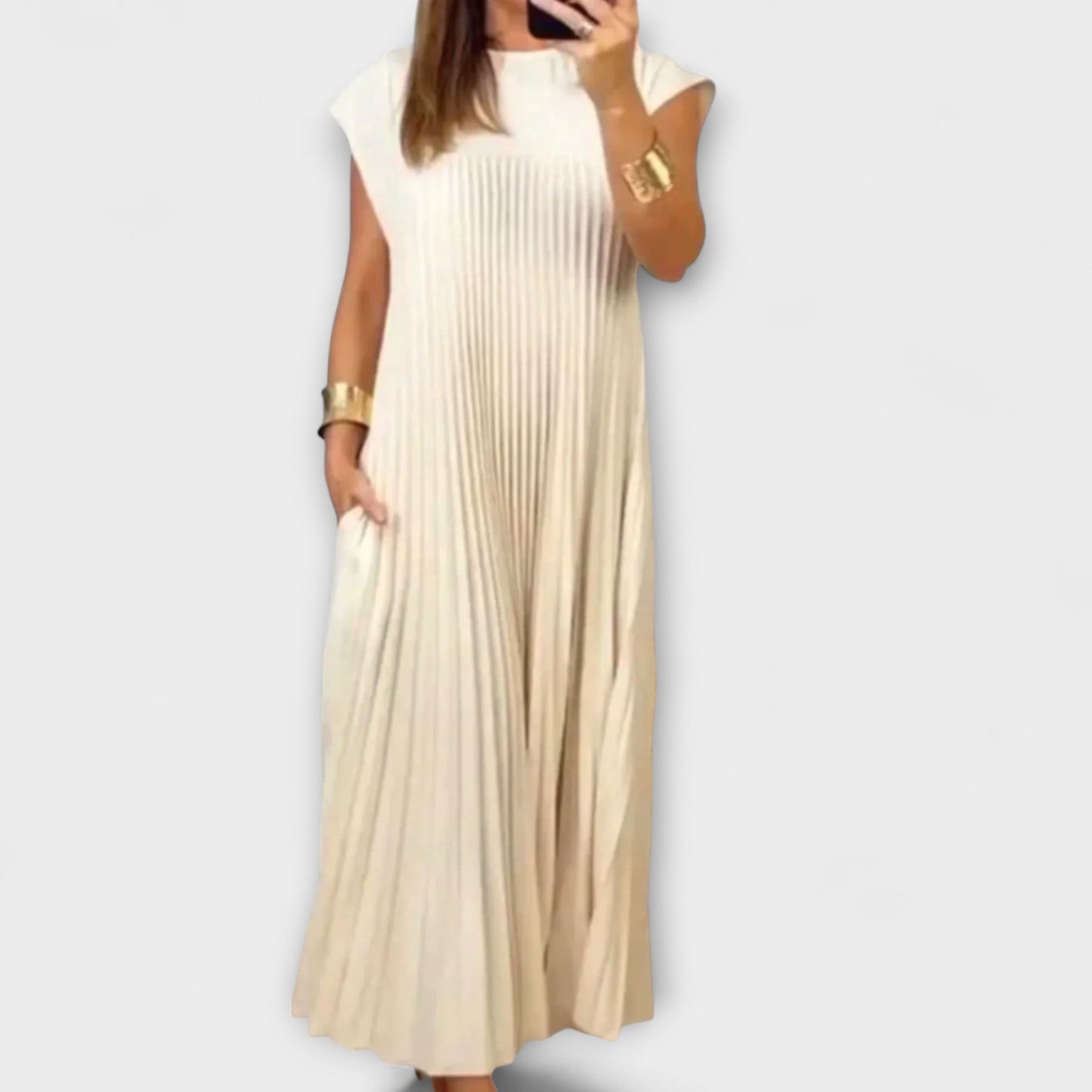 Elegant Folded Dress for All Events