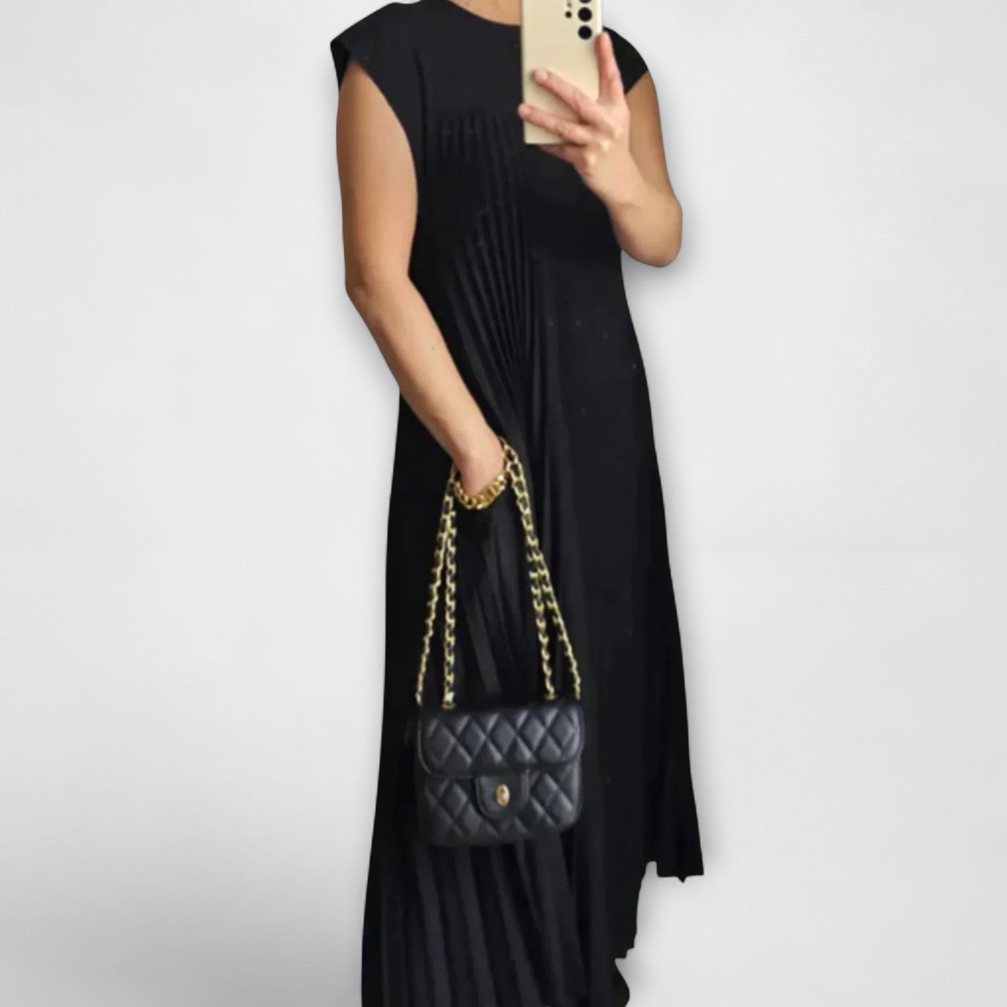 Elegant Folded Dress for All Events