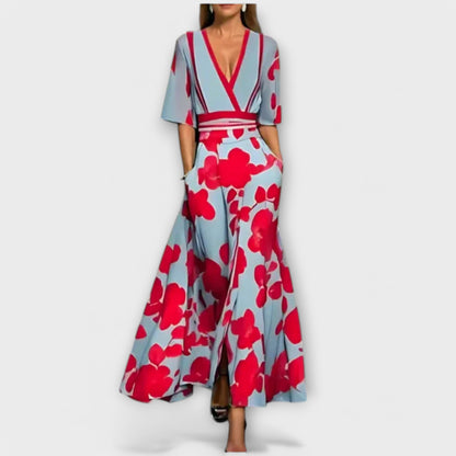 Elegant Flower Bodycon Dress for Women