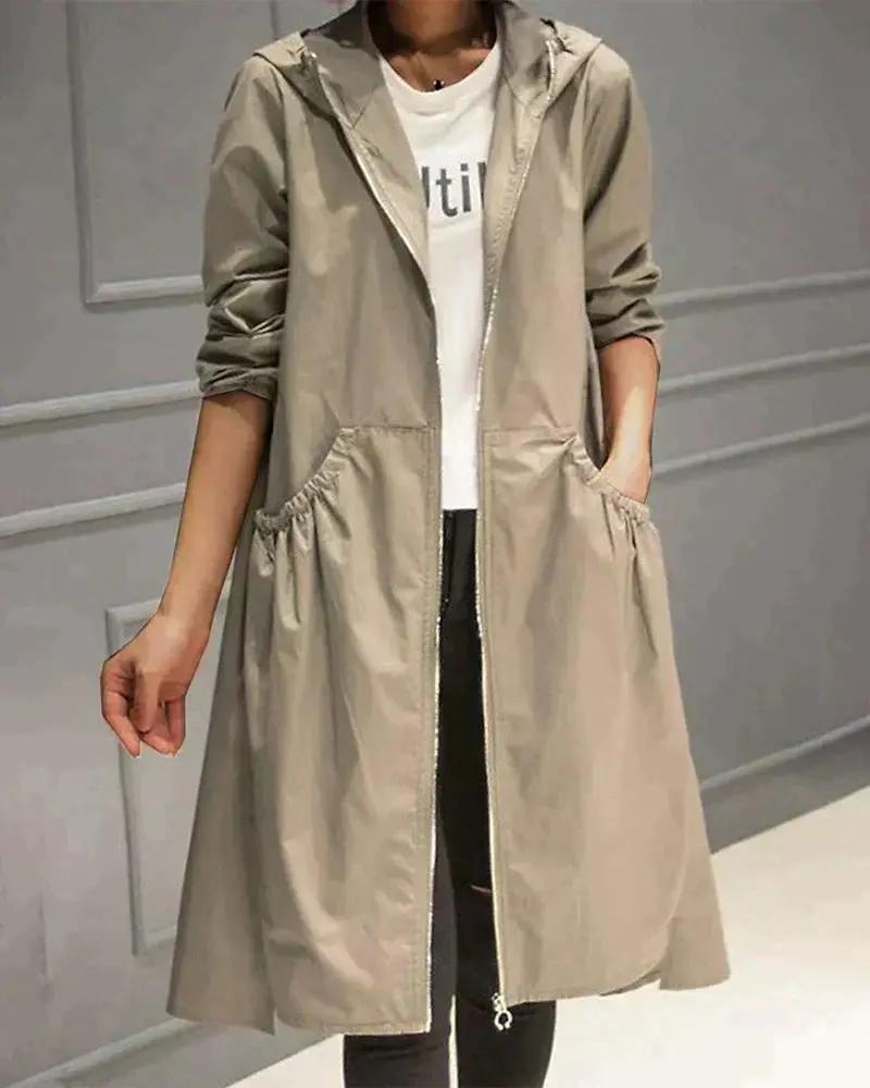Waterproof Women's Parka Coat - Classic & Rainproof - Nocini