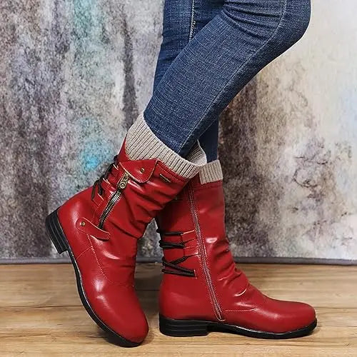 Warm Winter Knee High Boots for Women
