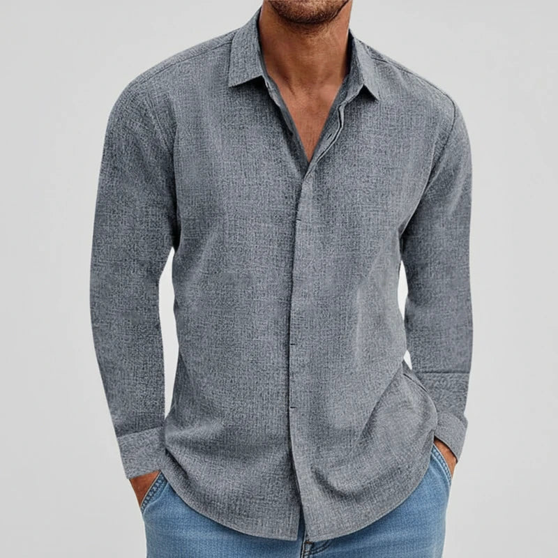 Relaxed Fit Mens Everyday Shirt - Olytrend
