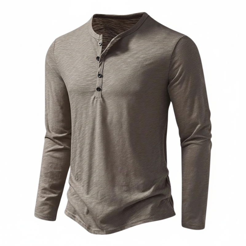 Classic Fit Mens Crew Neck Shirt - Olytrend