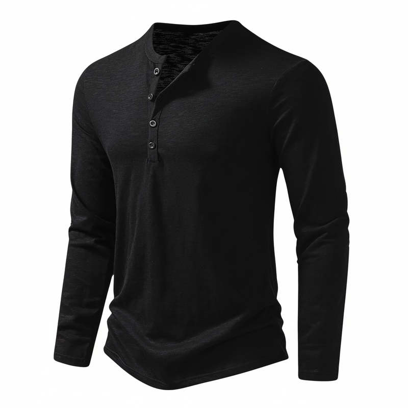 Classic Fit Mens Crew Neck Shirt