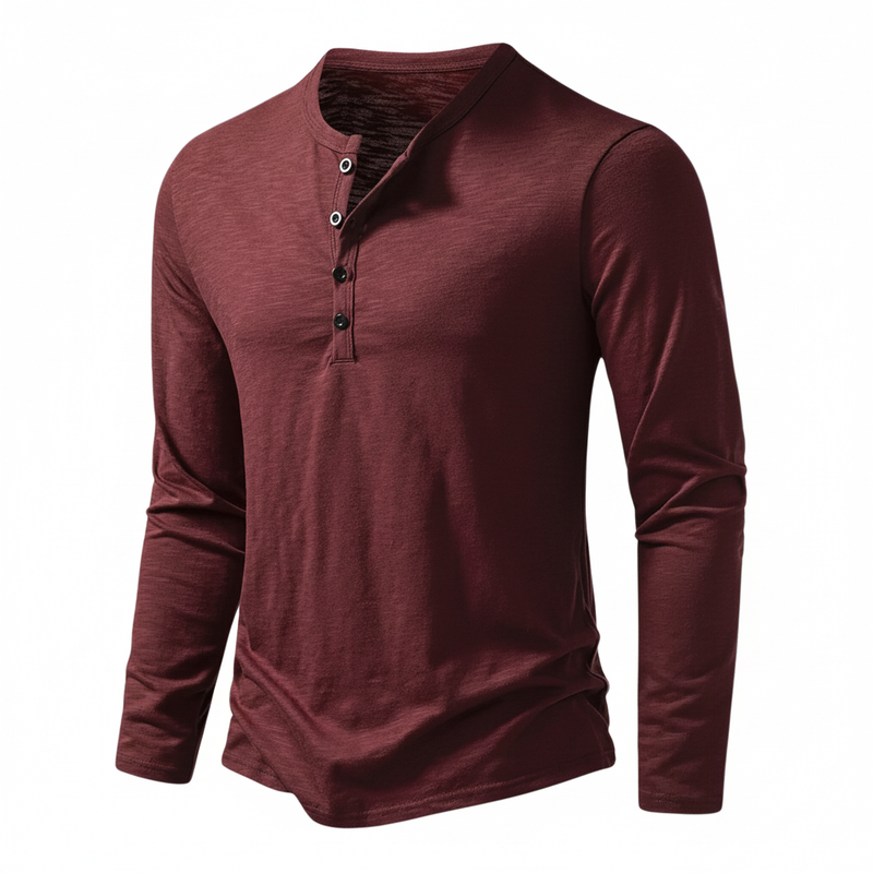 Classic Fit Mens Crew Neck Shirt