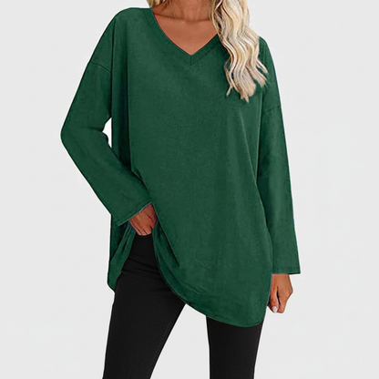 Comfortable Women's Oversized Tunic Shirt