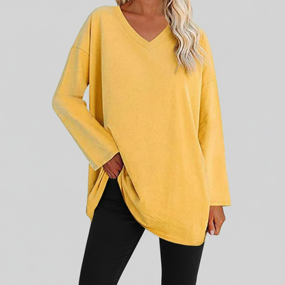 Comfortable Women's Oversized Tunic Shirt