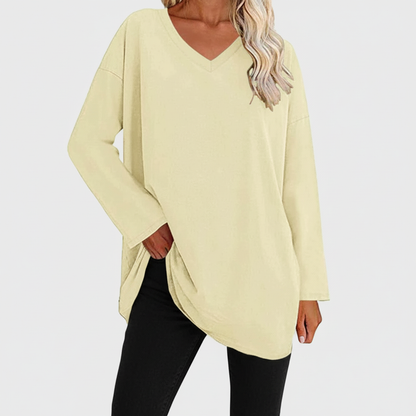 Comfortable Women's Oversized Tunic Shirt