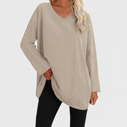 Comfortable Women's Oversized Tunic Shirt