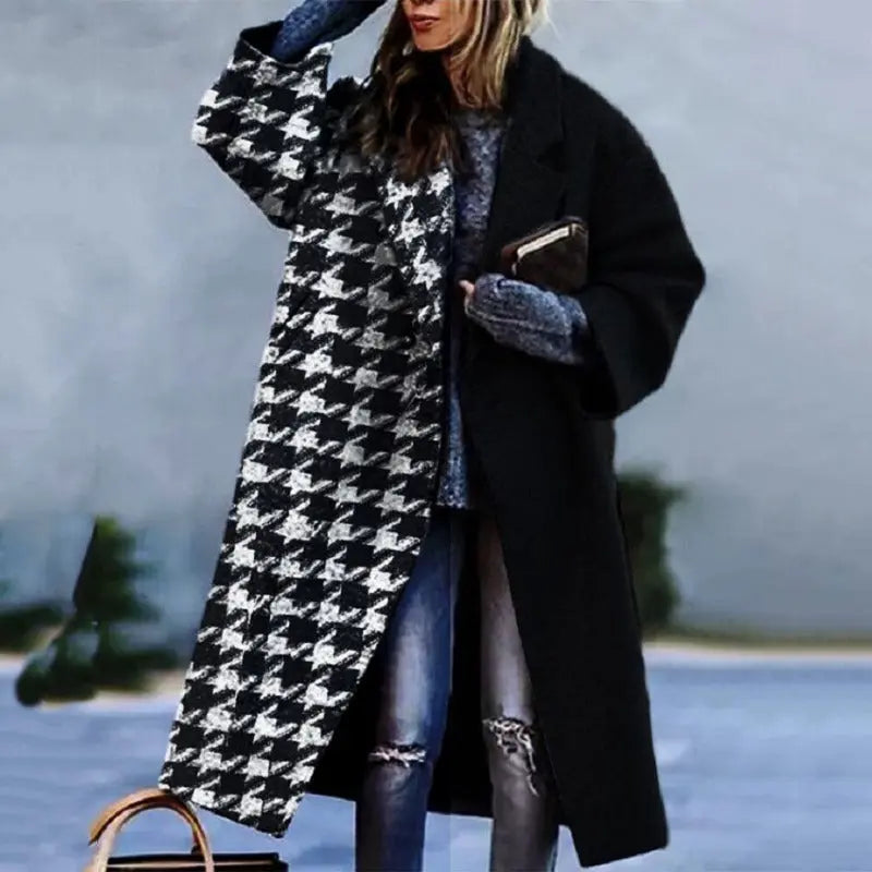 Classic Women's Waterproof Trench Coat - Warm Winter Wear