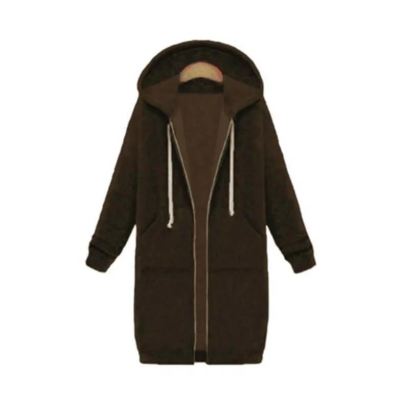 Comfortable Womens Oversized Zip Up Hoodie