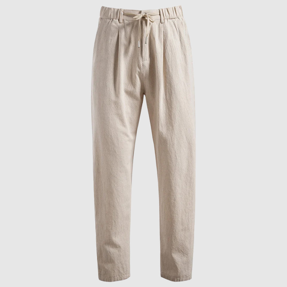 Comfortable Loose Fit Drawstring Trousers - Nocini