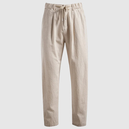Comfortable Loose Fit Drawstring Trousers - Nocini