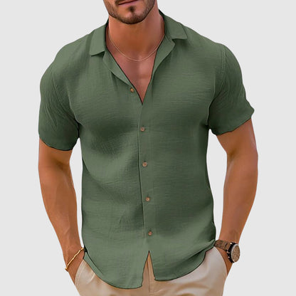 Ladies' Relaxed Fit Short Sleeve Blouse