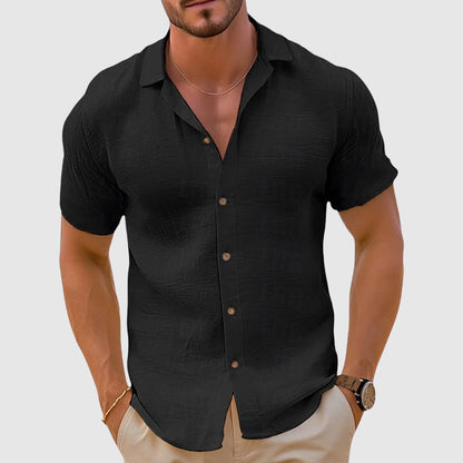 Ladies' Relaxed Fit Short Sleeve Blouse
