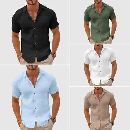 Simple Classic Men's Dress Shirt