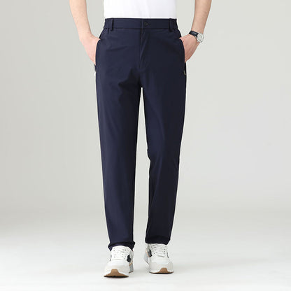 Classic Straight Leg Stretch Trousers