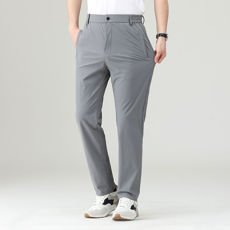 Classic Straight Leg Stretch Trousers - Nocini