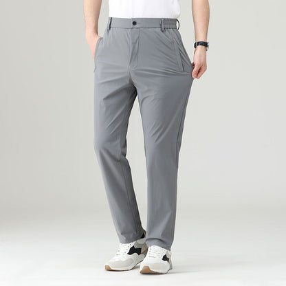 Classic Straight Leg Stretch Trousers - Nocini
