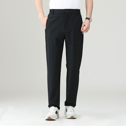 Classic Straight Leg Stretch Trousers