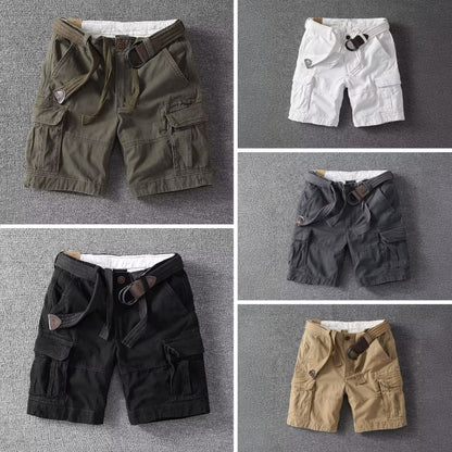 Relaxed Fit Men's Utility Cargo Shorts