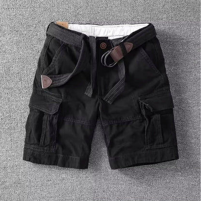 Relaxed Fit Men's Utility Cargo Shorts