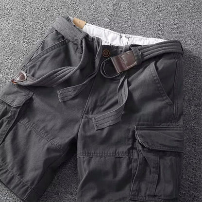 Relaxed Fit Men's Utility Cargo Shorts