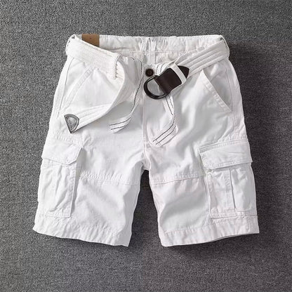 Relaxed Fit Men's Utility Cargo Shorts