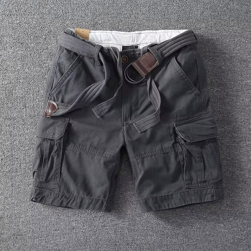 Relaxed Fit Men's Utility Cargo Shorts