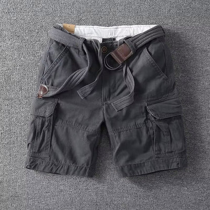 Relaxed Fit Men's Utility Cargo Shorts