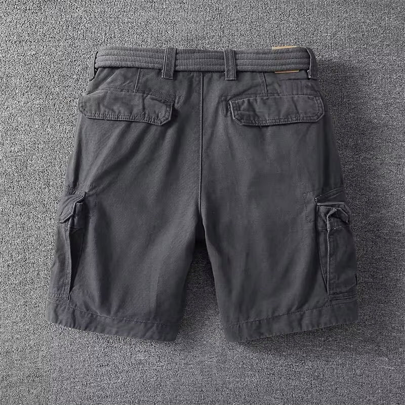 Relaxed Fit Men's Utility Cargo Shorts