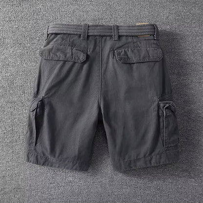 Relaxed Fit Men's Utility Cargo Shorts