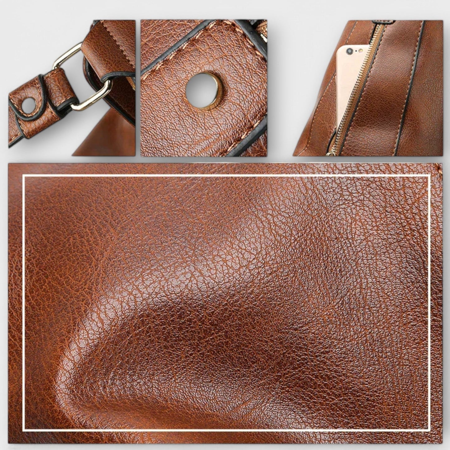Spacious Tote Handbag