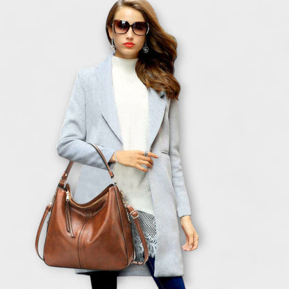 Large Canvas Shoulder Bag for Daily Use
