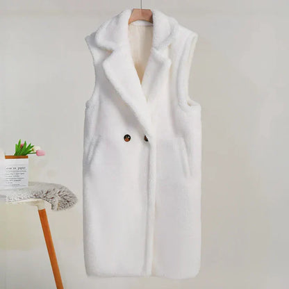 Warm Faux Fur Women's Coat - Nocini
