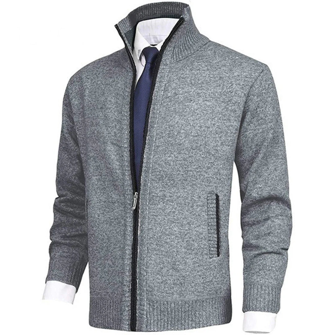 Soft Men's Fleece Zip Up Vest