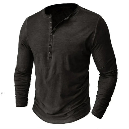Cooper | Mens Relaxed Fit Cotton Baseball Shirt