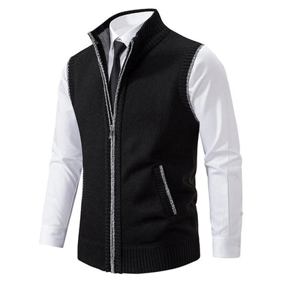 Smart Men's Vest - Classic Layered Design - Olytrend