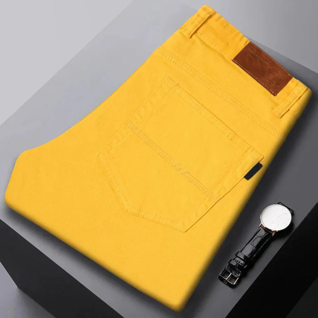 Classic Slim Fit Mens Denim Jeans - Olytrend