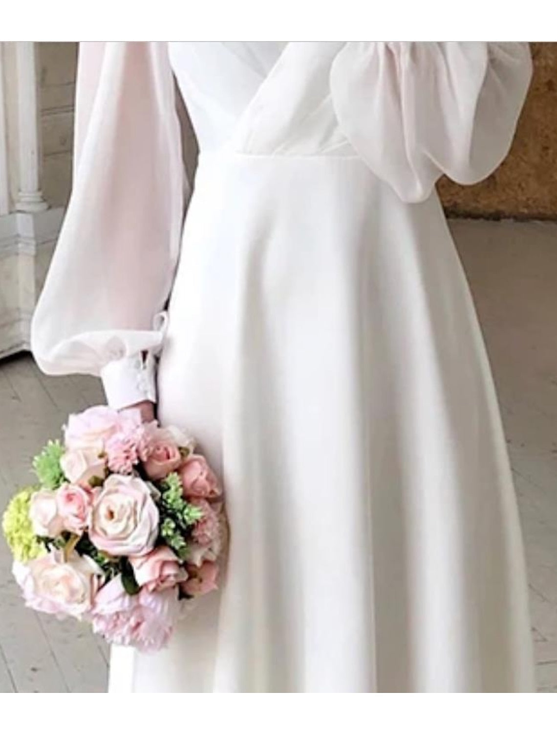 Elegant Midi Wedding Guest Dress for Women