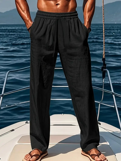 Lightweight Breathable Mens Summer Trousers